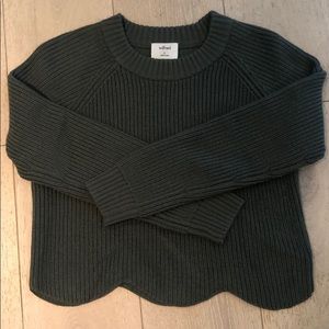 Wilfred knitted crop sweater